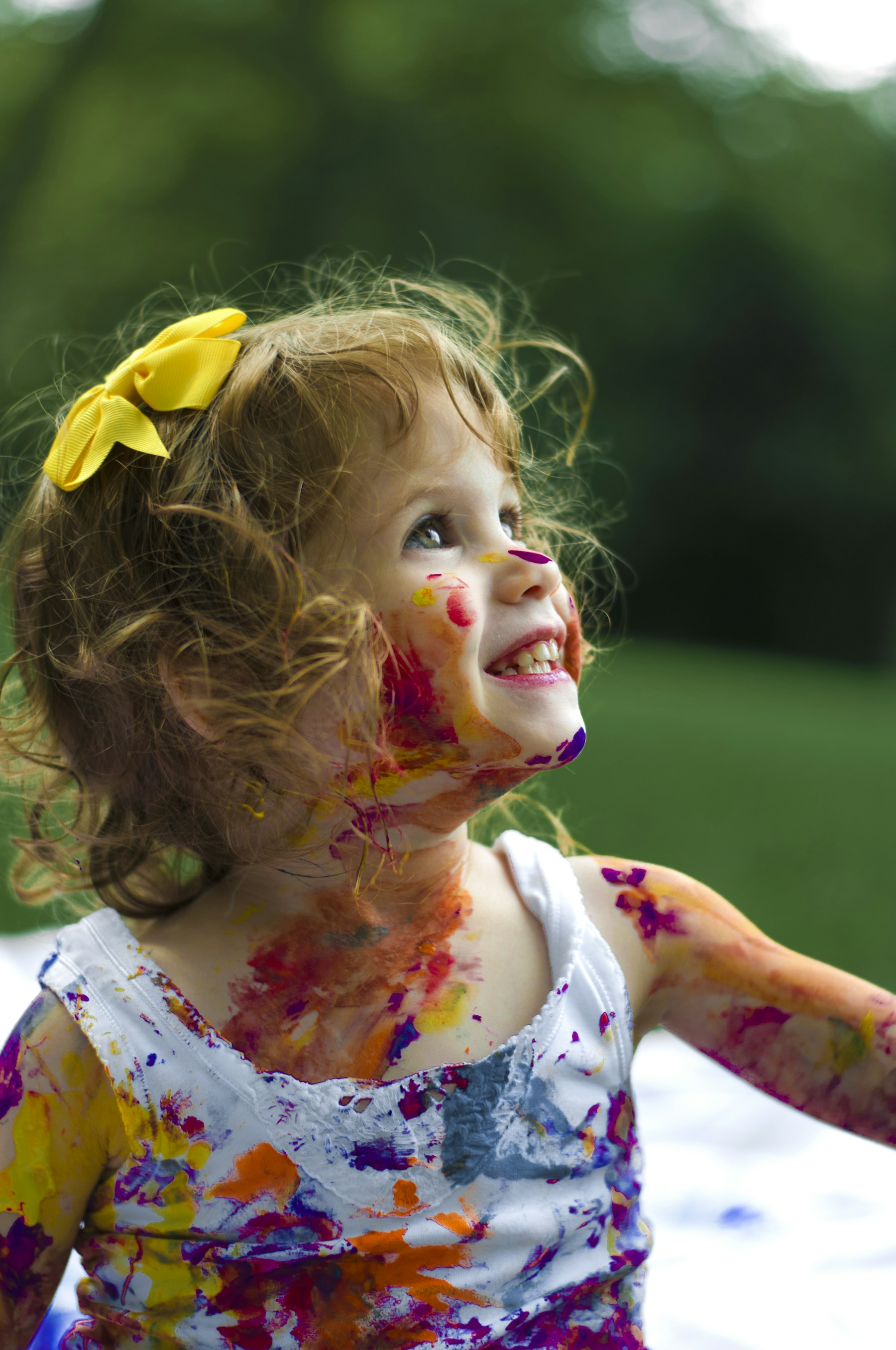 Childcare teacher guiding a playful learning activity